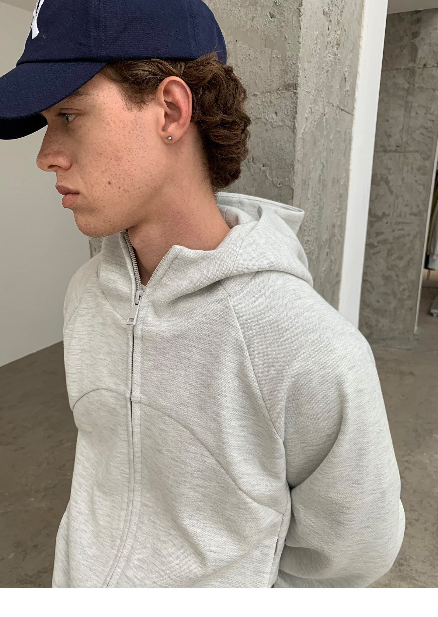 man in white sweatshirts