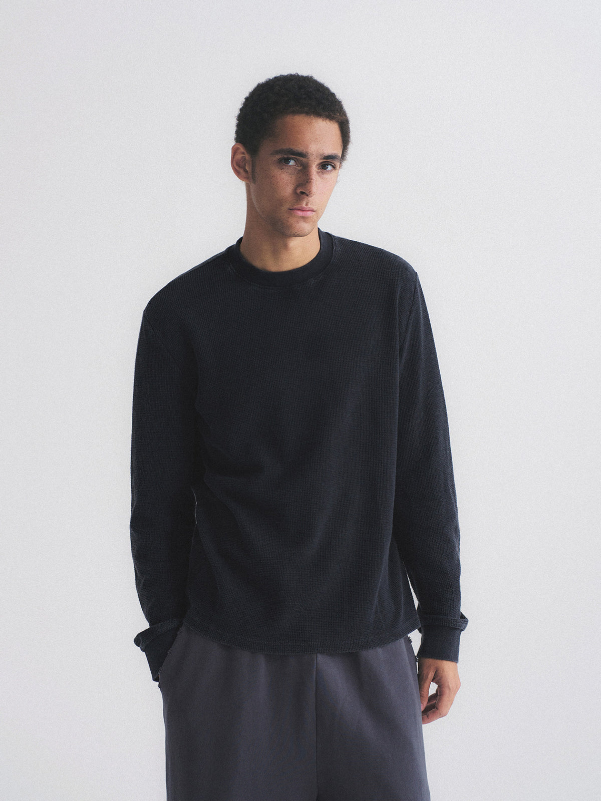 Thread | Washed Waffle Long Sleeve Tee