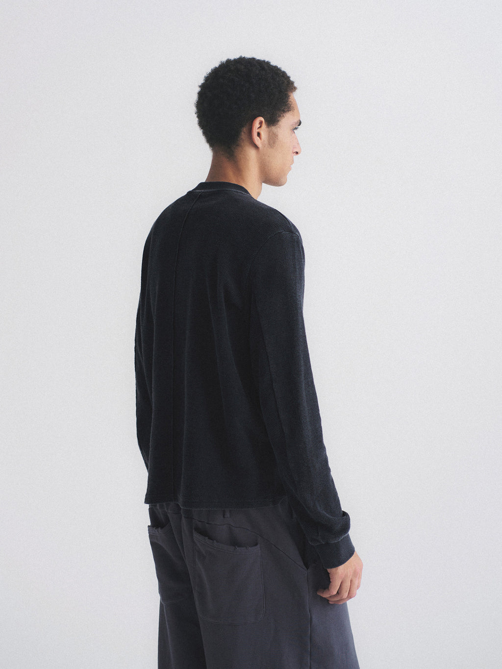 Thread | Washed Waffle Long Sleeve Tee