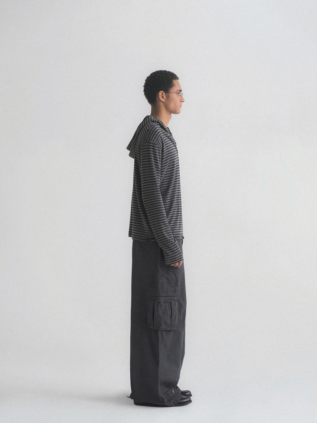 Thread | Stripe Henley Hoodie