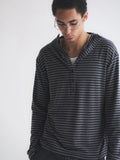 Thread | Stripe Henley Hoodie