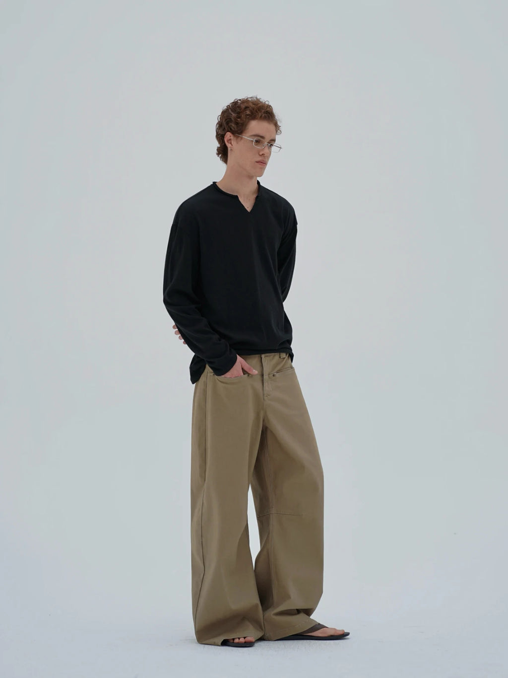 Knot | Denim Curved Jeans