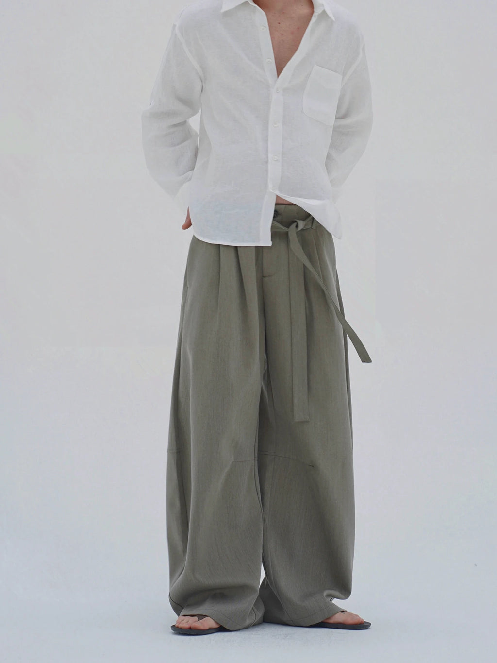 Knot | Form Tailored Belt Trousers