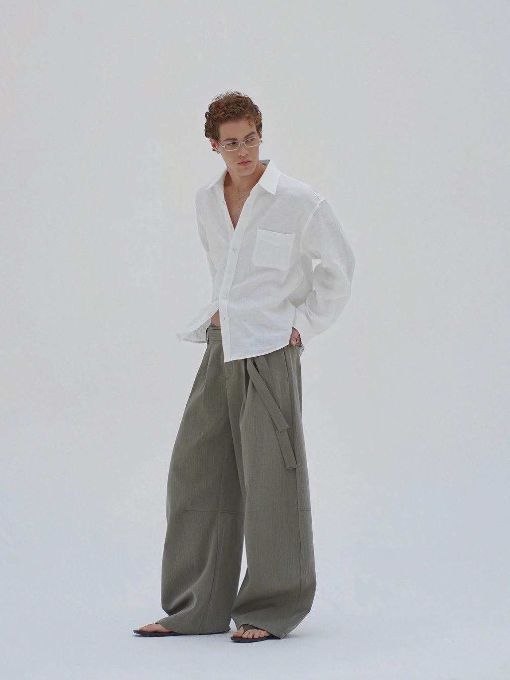 Knot | Form Tailored Belt Trousers