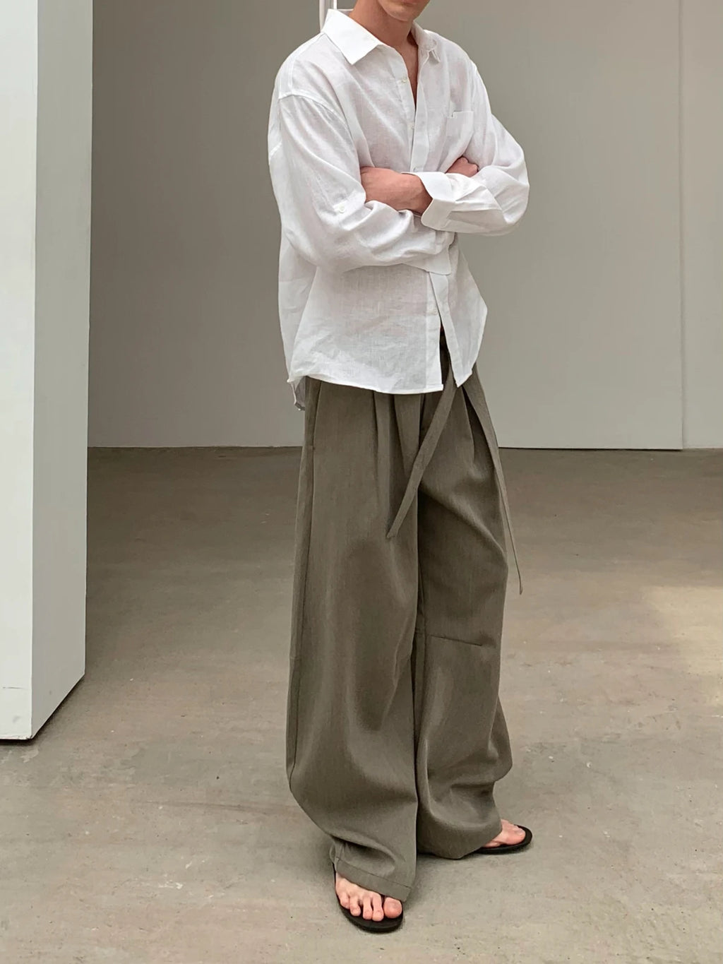 Knot | Form Tailored Belt Trousers