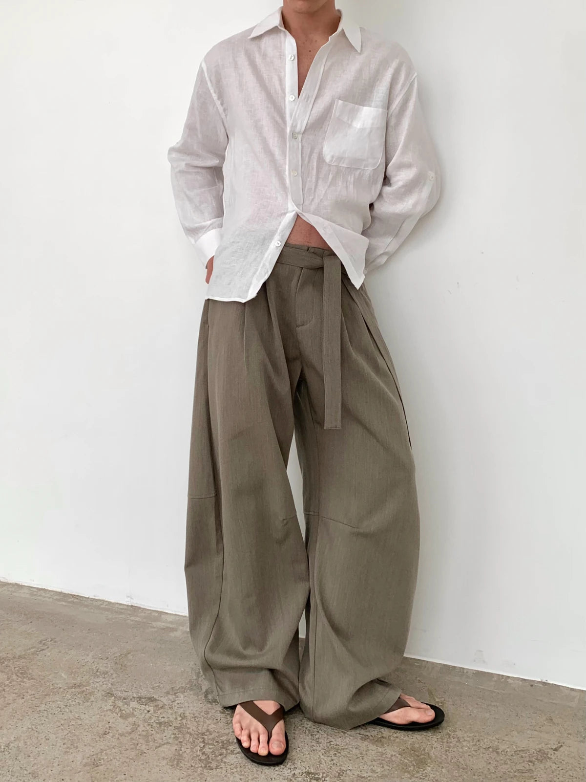 Knot | Form Tailored Belt Trousers