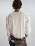 Roll-Hem Drop Shoulder L/S Tee