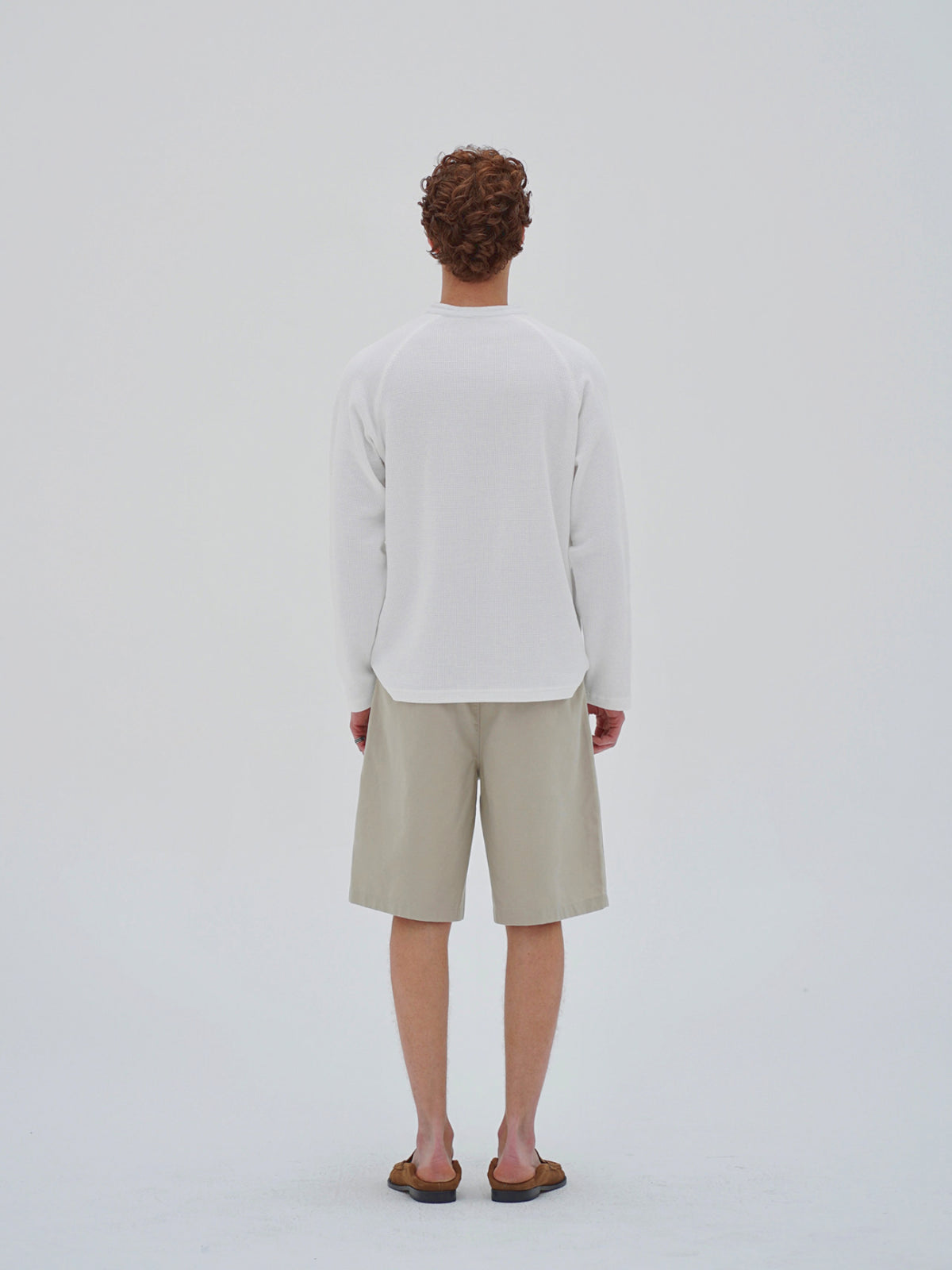 Thread | Waffle Henley Long Sleeve Tee