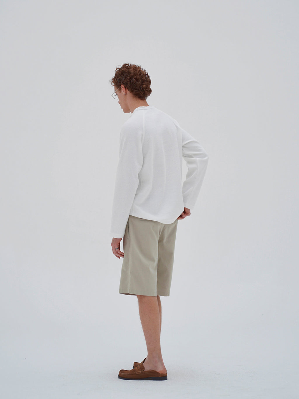 Thread | Waffle Henley Long Sleeve Tee
