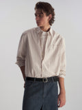 Pinstripe Relaxed Pocket L/S Shirt
