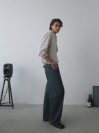 Pinstripe Relaxed Pocket L/S Shirt