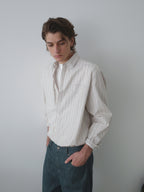 Pinstripe Relaxed Pocket L/S Shirt