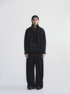 Double Pleated Wide Leg Sweatpants