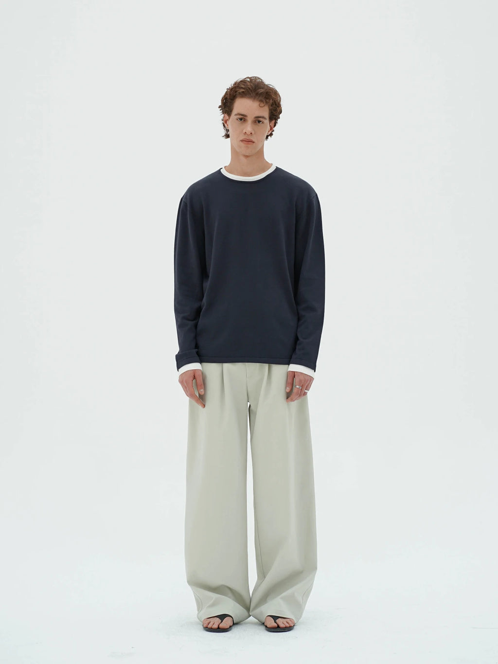 Thread | Layered Knit Sweater