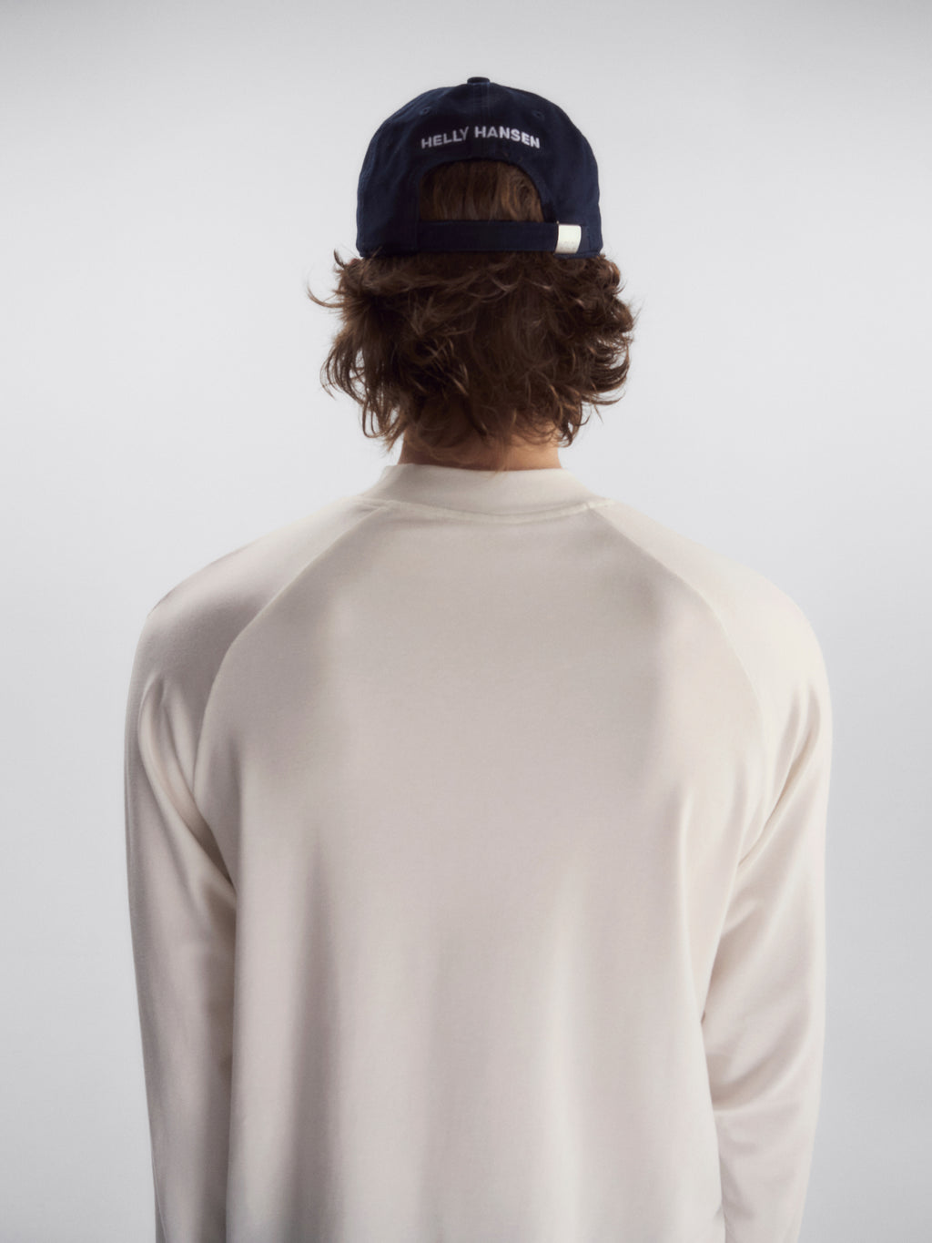 Wool-Blend Mock Neck L/S Tee