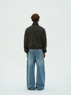 Thread | Denim Faded Indigo Baggy Jeans