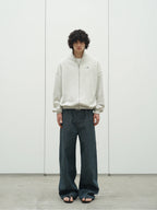 Knot | Denim Cyan Straight Jeans