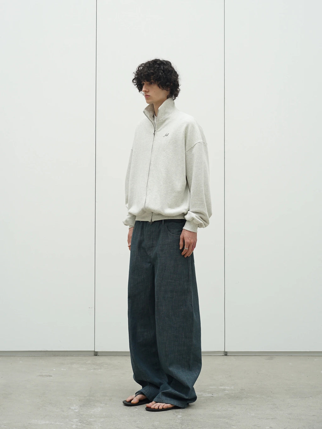 Knot | Denim Cyan Straight Jeans