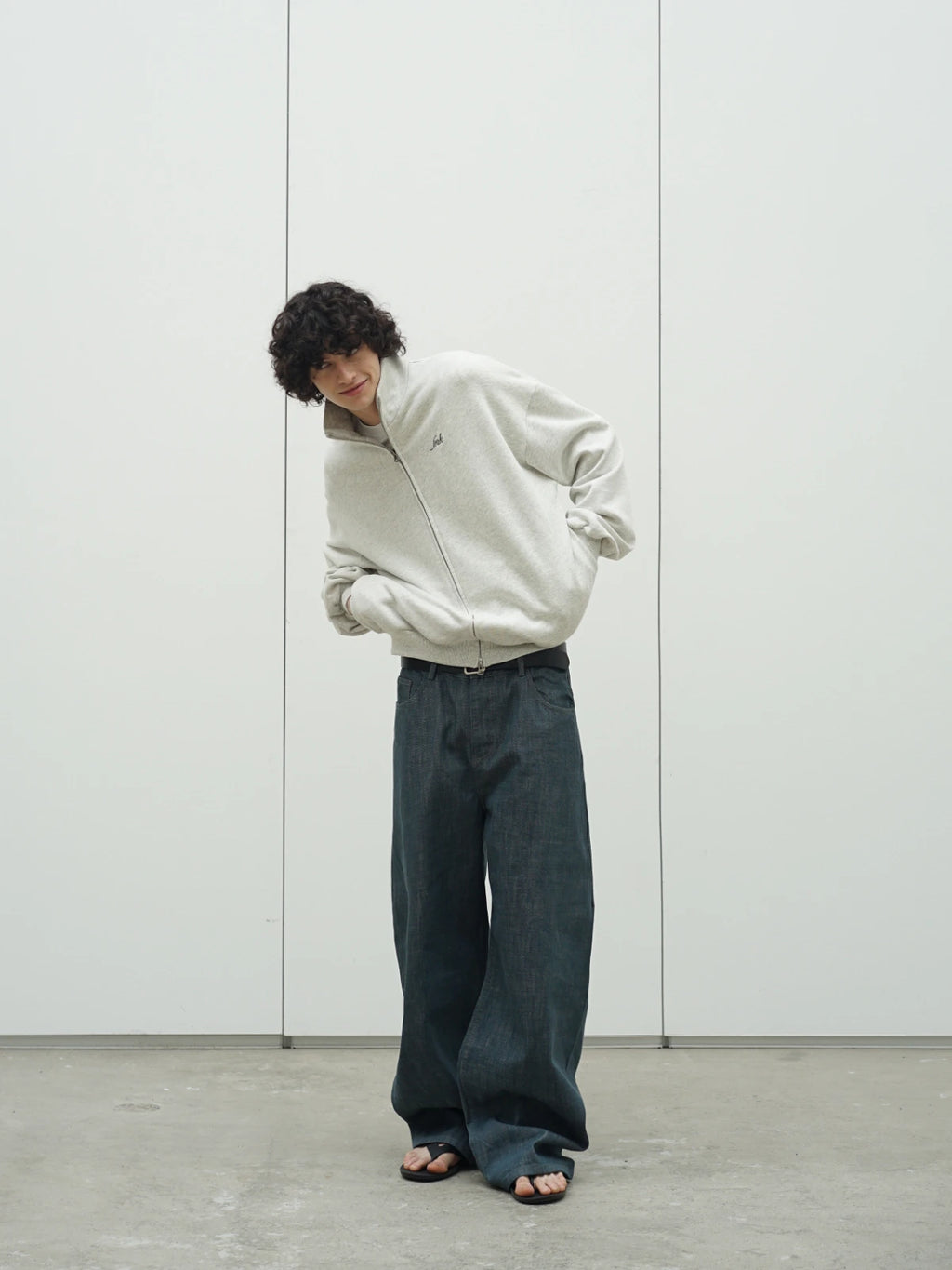 Knot | Denim Cyan Straight Jeans
