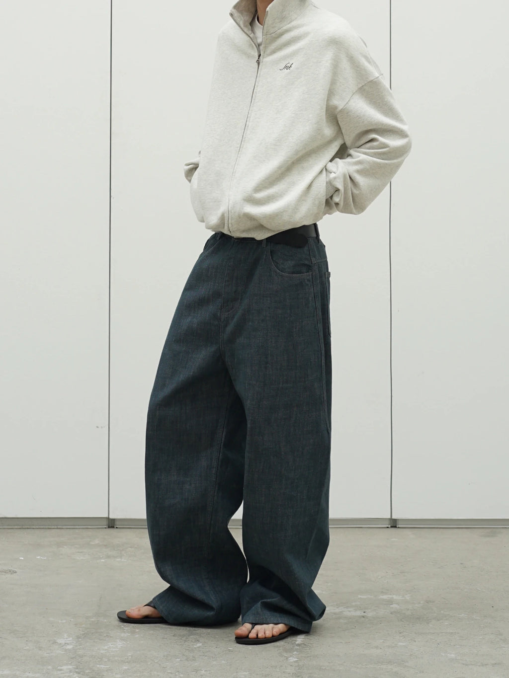 Knot | Denim Cyan Straight Jeans
