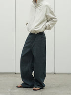 Knot | Denim Cyan Straight Jeans