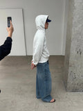 Knot | Structure Boxy Zip Hoodie