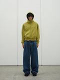 Tread | Indigo Wide Belted Jeans