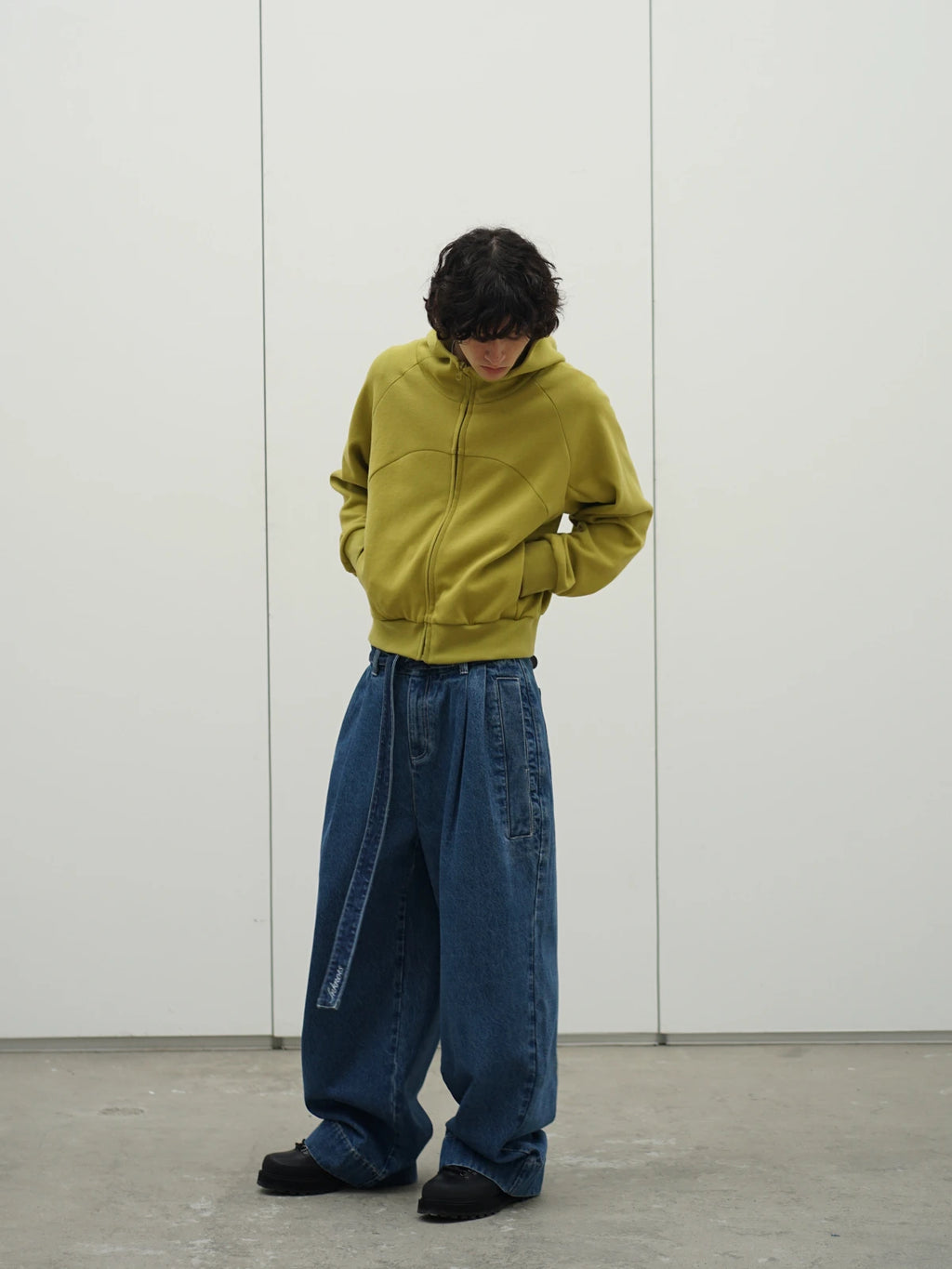 Knot | Structure Boxy Zip Hoodie