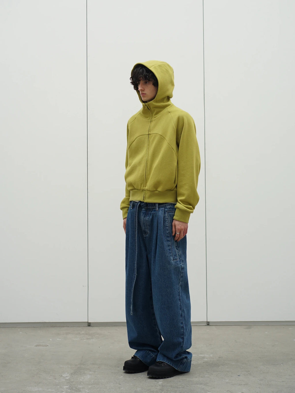 Knot | Structure Boxy Zip Hoodie
