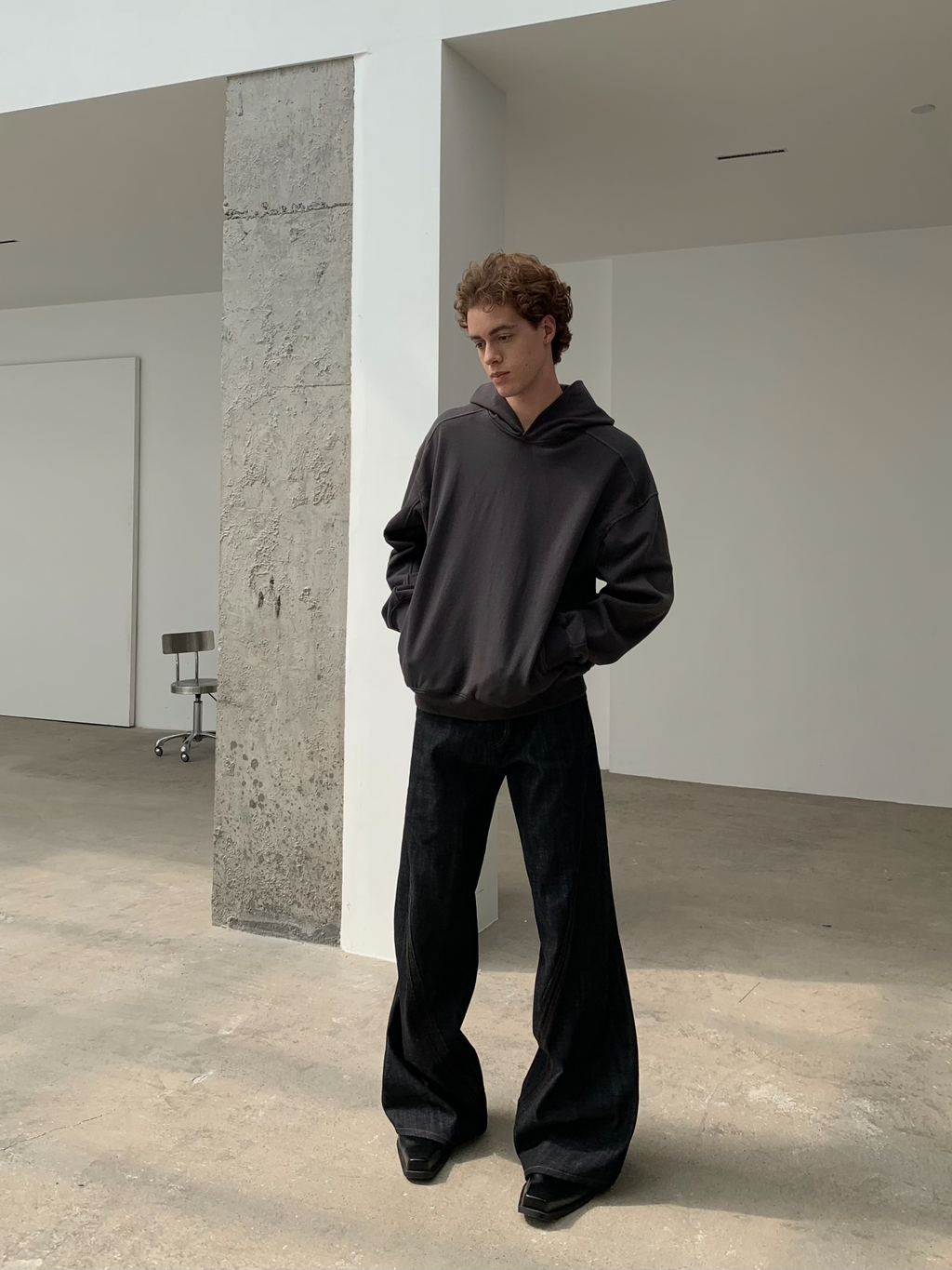 Knot | Structure Boxy Hoodie