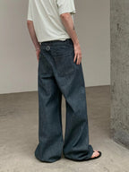 Knot | Denim Cyan Straight Jeans