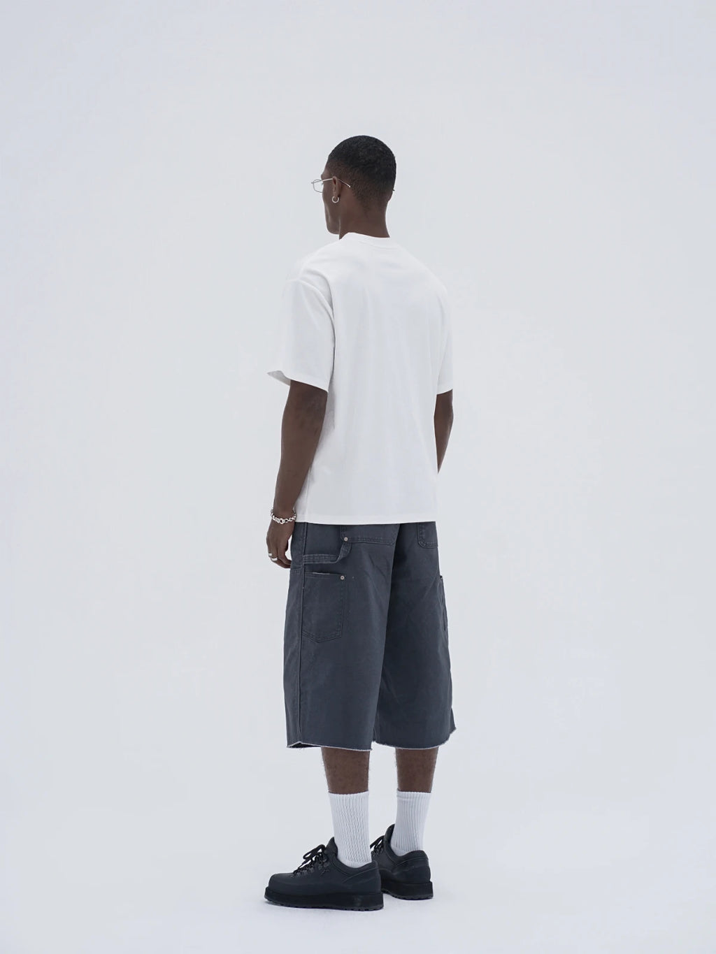 Knot | Utility Studded Canvas Shorts