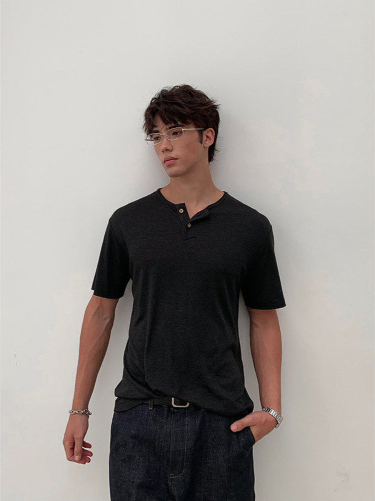 Tread | Air Merino Henley Tee