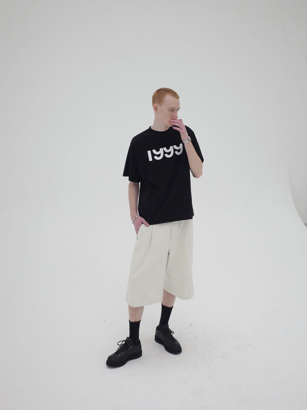 Thread | Form Wide Pleated Shorts