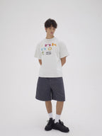 Ink | Structure Contrast Logo Tee