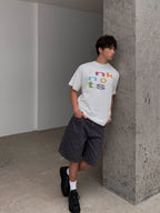 Ink | Structure Contrast Logo Tee