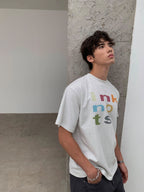 Ink | Structure Contrast Logo Tee