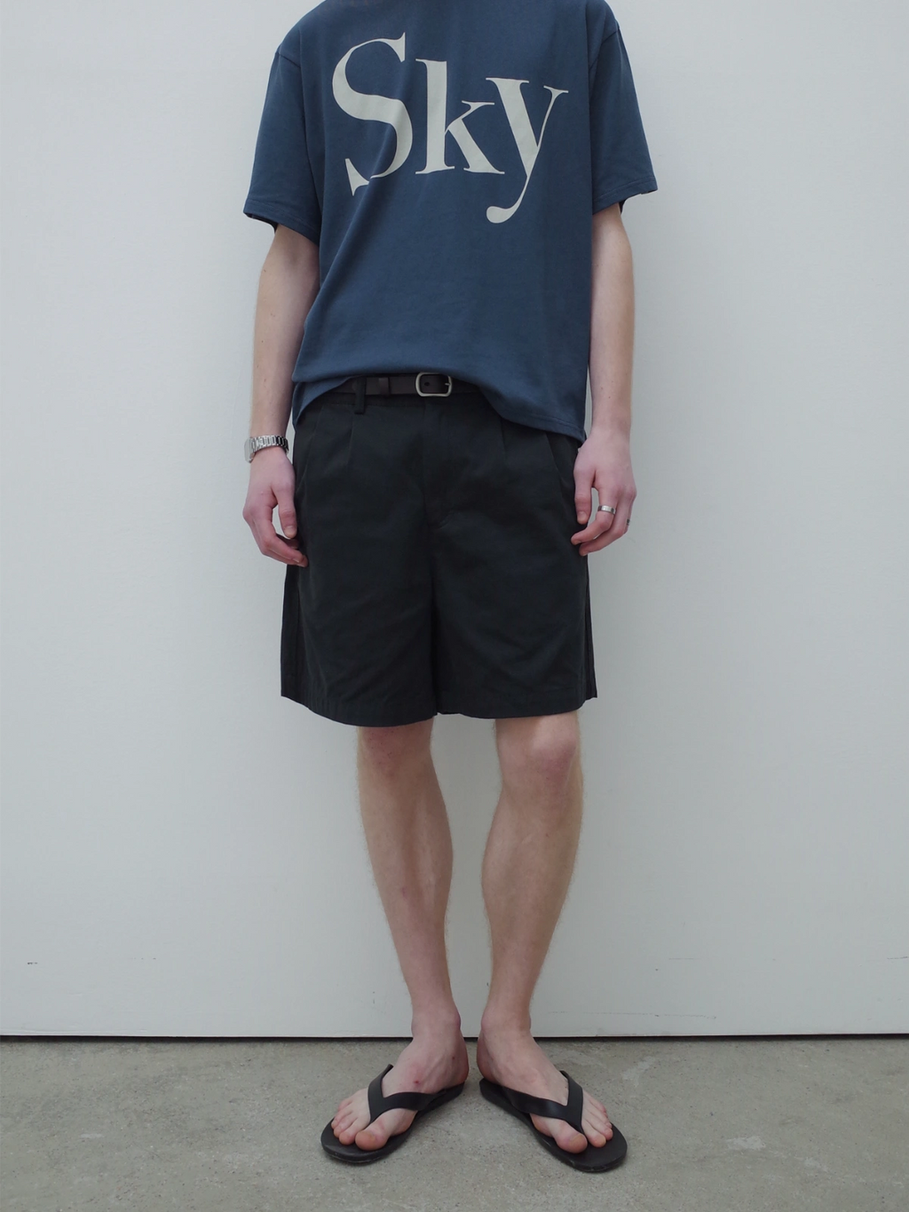 Thread | Form Twill Pleated Shorts
