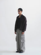 Knot | Balloon Boxy Dual-Zip Shirt Jacket
