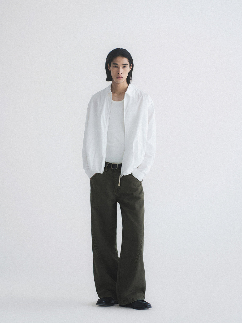 Knot | Balloon Boxy Dual-Zip Shirt Jacket
