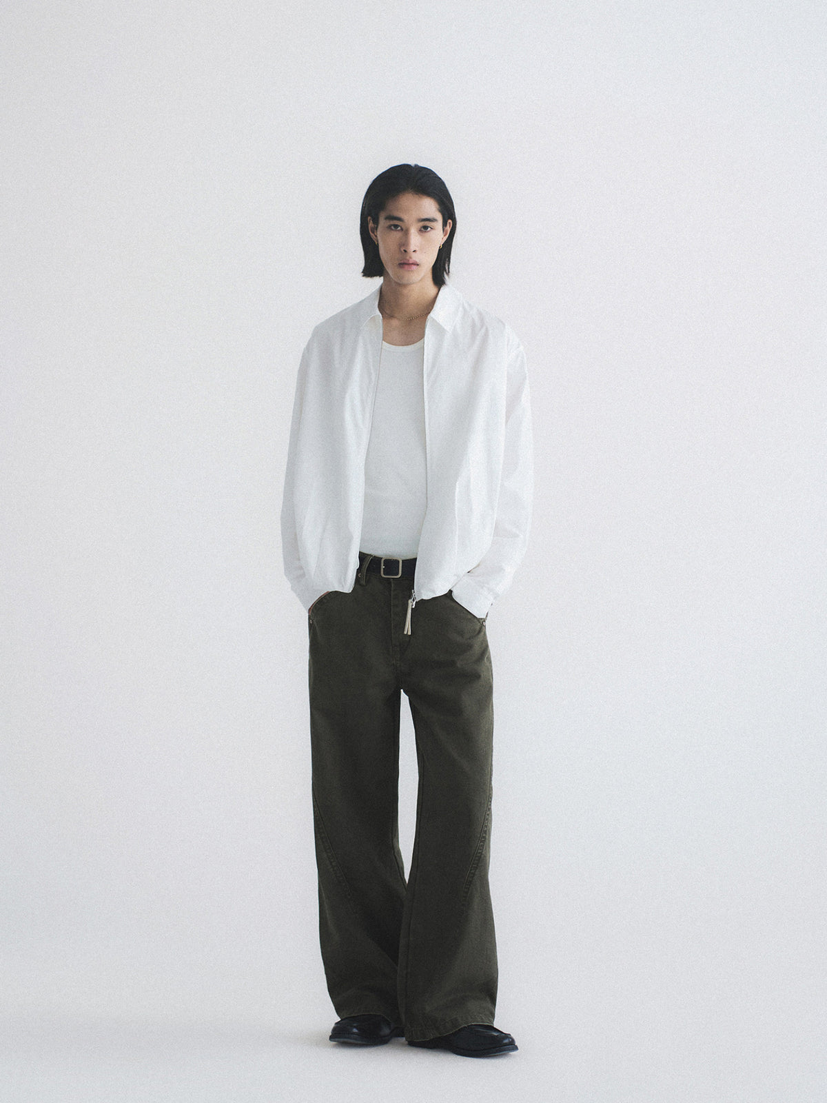 Knot | Balloon Boxy Dual-Zip Shirt Jacket
