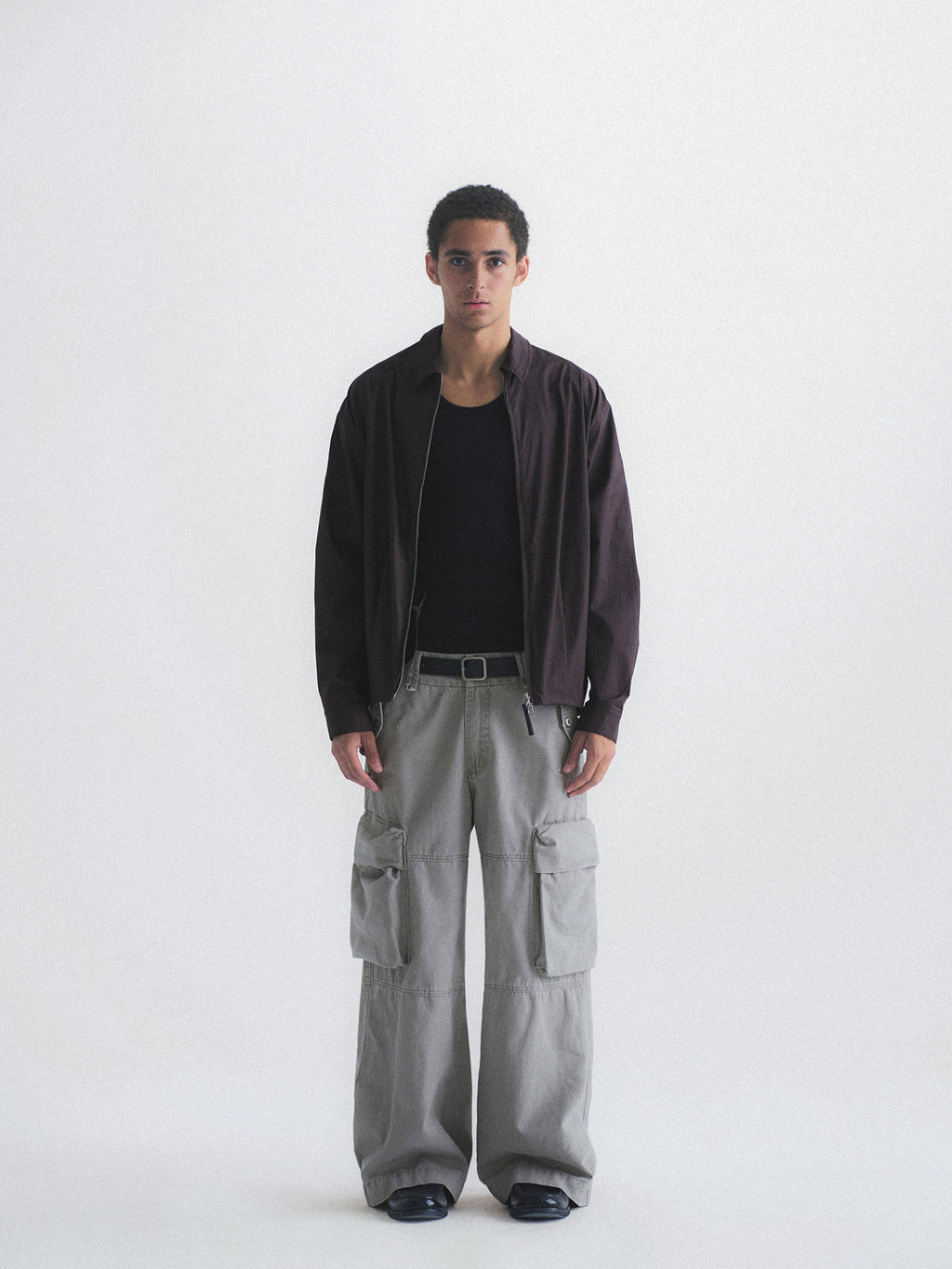 Knot | Balloon Boxy Dual-Zip Shirt Jacket