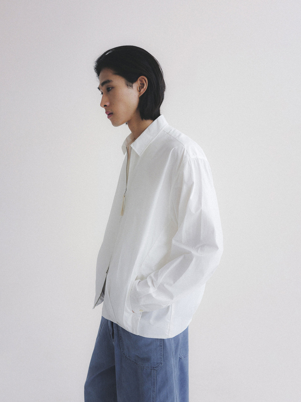 Knot | Balloon Boxy Dual-Zip Shirt Jacket