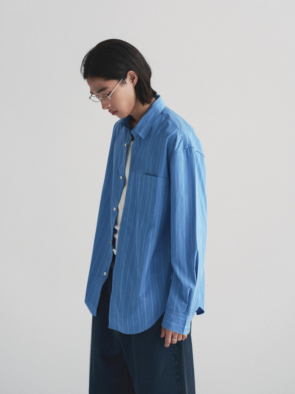 Thread | Air Lyocell Stripe Shirt
