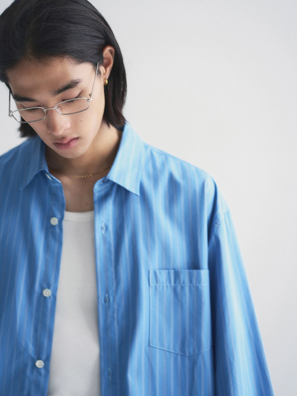 Thread | Air Lyocell Stripe Shirt