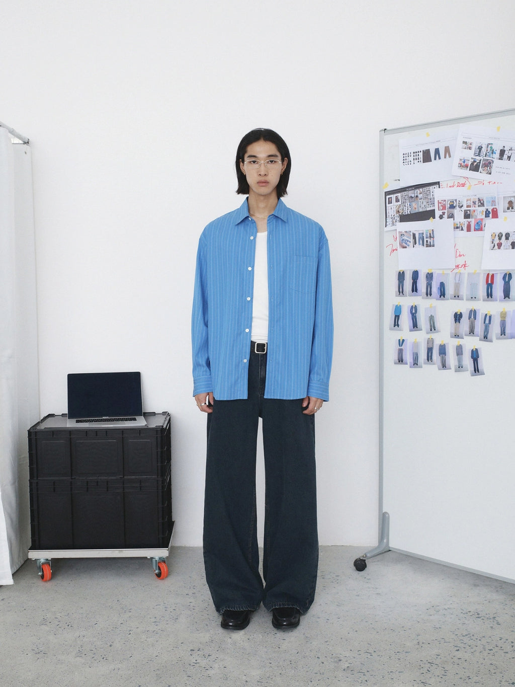 Thread | Air Lyocell Stripe Shirt