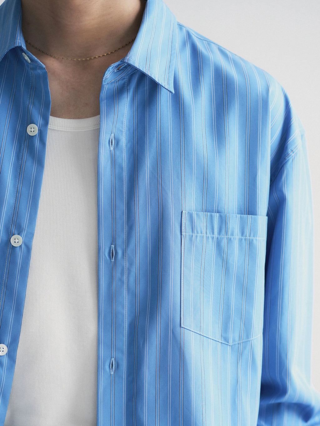 Thread | Air Lyocell Stripe Shirt