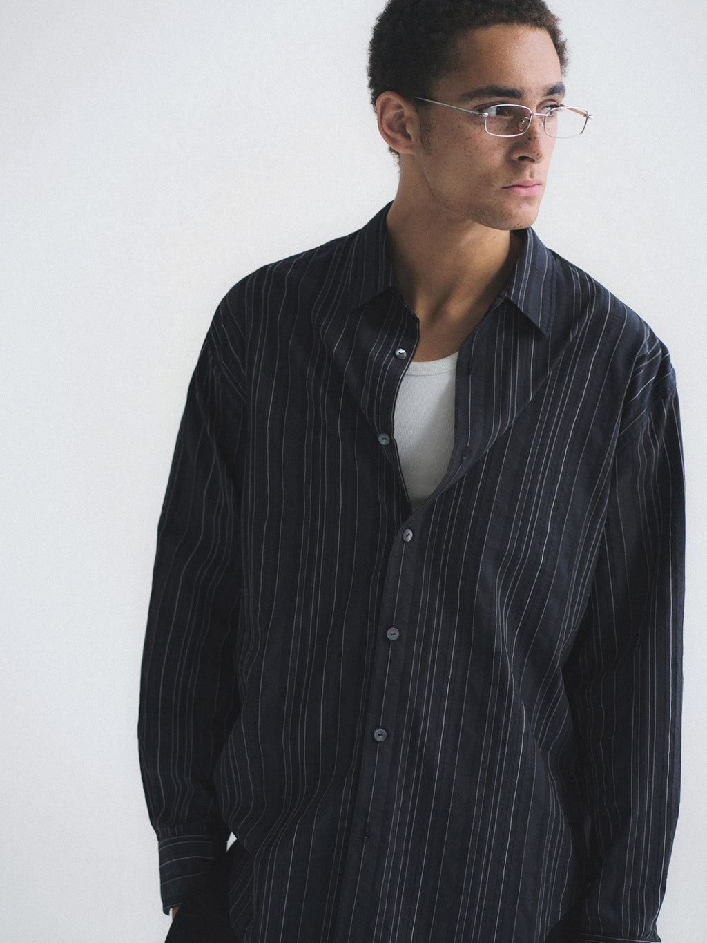 Thread | Vintage Striped Oversized Shirt