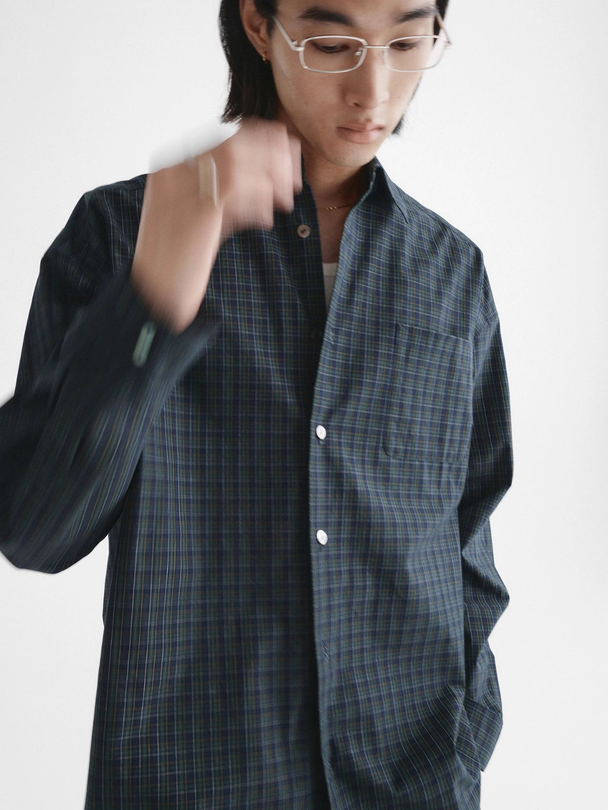 Thread | Micro-Check Overshirt