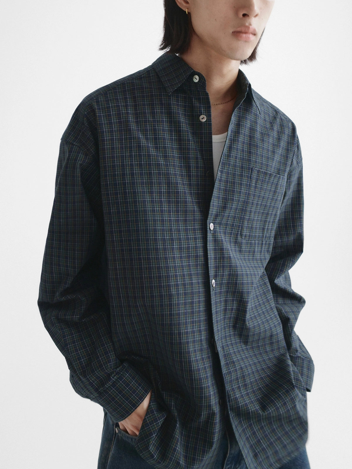 Thread | Micro-Check Overshirt